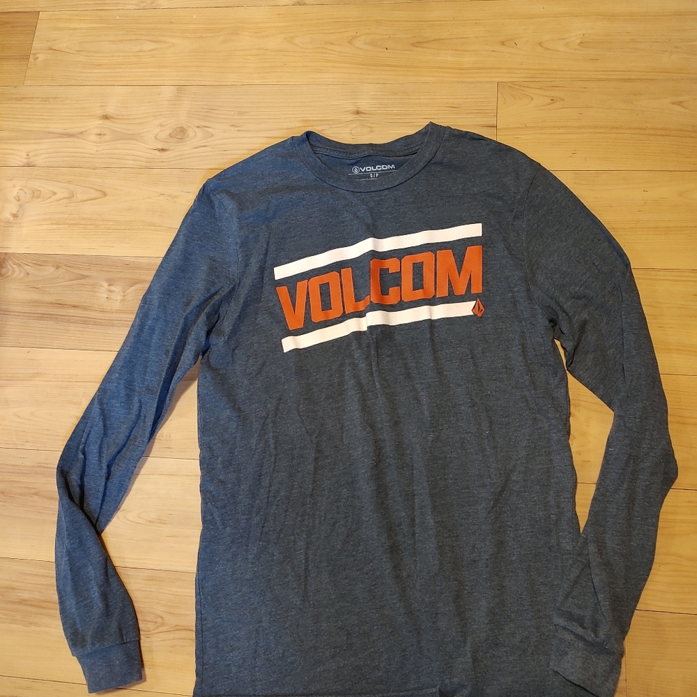 Volcom and  Delta men long sleeve shirts sizes S and M